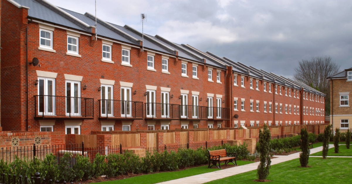 Housing development, residential terraces